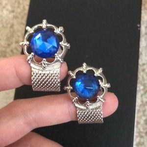 Blue Stone Cuff links